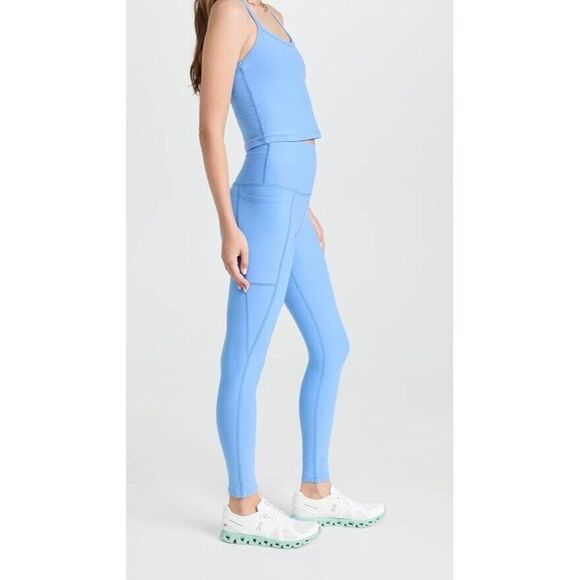 Beyond Yoga Spacedye Out Of Pocket High Waisted Midi Leggings Small Blue SD3452 - Picture 5 of 5